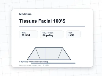 Tissues Facial 100’S - Medicine - IMPA 391491