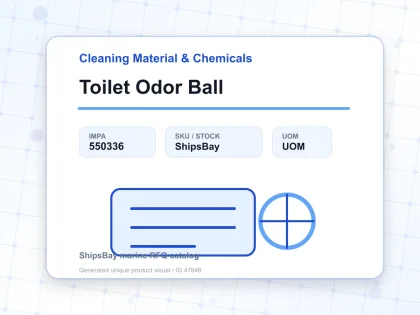 Toilet Odor Ball - Cleaning Material & Chemicals - IMPA 550336