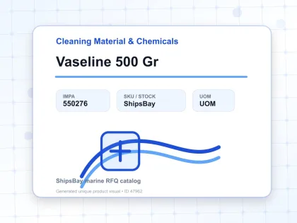 Vaseline 500 Gr - Cleaning Material & Chemicals - IMPA 550276
