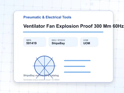 Ventilator Fan Explosion Proof 300 Mm 60Hz 220V - Pneumatic & Electrical Tools - IMPA 591419