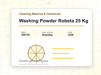 Washing Powder Robeta 25 Kg - Cleaning Material & Chemicals - IMPA 550130