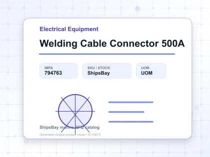 Welding Cable Connector 500A - Electrical Equipment - IMPA 794763