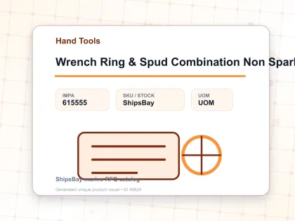 Wrench Ring & Spud Combination Non Spark 35 Mm - Hand Tools - IMPA 615555
