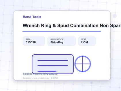 Wrench Ring & Spud Combination Non Spark 41 Mm - Hand Tools - IMPA 615556
