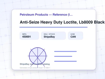Anti-Seize Heavy Duty Loctite, Lb8009 Black Brush-Top 1.2Lbs - Petroleum Products — Reference (IMPA) - IMPA 450691 - UOM CAN