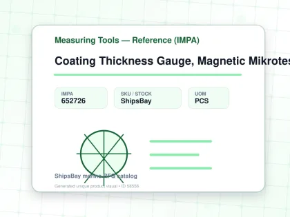 Coating Thickness Gauge, Magnetic Mikrotest 6 S20 - Measuring Tools — Reference (IMPA) - IMPA 652726 - UOM PCS