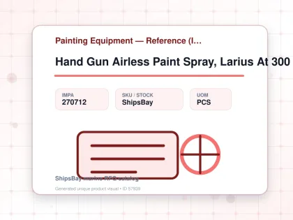 Hand Gun Airless Paint Spray, Larius At 300 300Bar - Painting Equipment — Reference (IMPA) - IMPA 270712 - UOM PCS