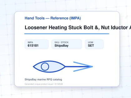 Loosener Heating Stuck Bolt &, Nut Iductor Ac220V - Hand Tools — Reference (IMPA) - IMPA 615181 - UOM SET