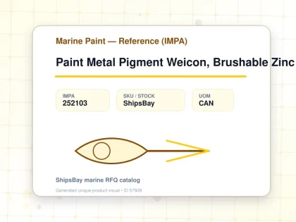 Paint Metal Pigment Weicon, Brushable Zinc Paint 375Ml - Marine Paint — Reference (IMPA) - IMPA 252103 - UOM CAN