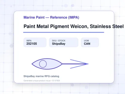 Paint Metal Pigment Weicon, Stainless Steel Paint 375Ml - Marine Paint — Reference (IMPA) - IMPA 252105 - UOM CAN