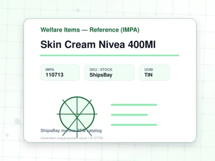 Skin Cream Nivea 400Ml - Welfare Items — Reference (IMPA) - IMPA 110713 - UOM TIN