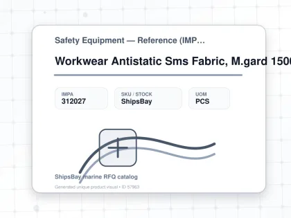 Workwear Antistatic Sms Fabric, M.gard 1500Plus Light Blue S - Safety Equipment — Reference (IMPA) - IMPA 312027 - UOM PCS