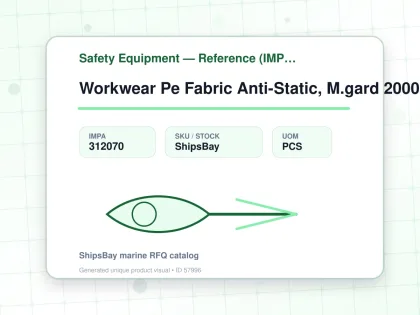 Workwear Pe Fabric Anti-Static, M.gard 2000 Ts Plus Yellow Xl - Safety Equipment — Reference (IMPA) - IMPA 312070 - UOM PCS
