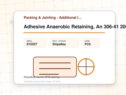 Adhesive Anaerobic Retaining, An 306-41 200ml - Packing & Jointing - Additional Items - IMPA 815227 - UOM PCS