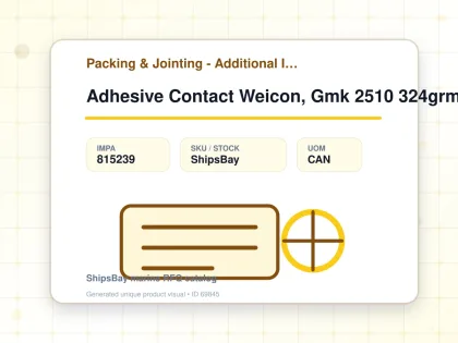 Adhesive Contact Weicon, Gmk 2510 324grm - Packing & Jointing - Additional Items - IMPA 815239 - UOM CAN