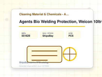 Agents Bio Welding Protection, Weicon 10ltr - Cleaning Material & Chemicals - Additional Items - IMPA 551629 - UOM PCS