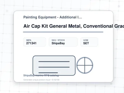 Air Cap Kit General Metal, Conventional Graco 289773 - Painting Equipment - Additional Items - IMPA 271341 - UOM SET