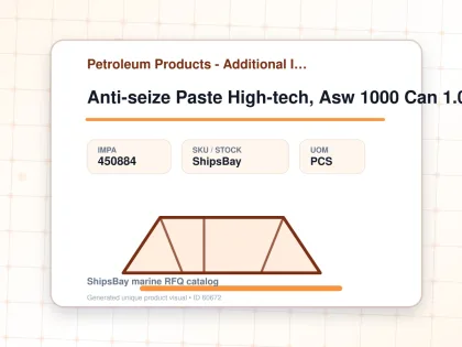 Anti-seize Paste High-tech, Asw 1000 Can 1.0kg - Petroleum Products - Additional Items - IMPA 450884 - UOM PCS