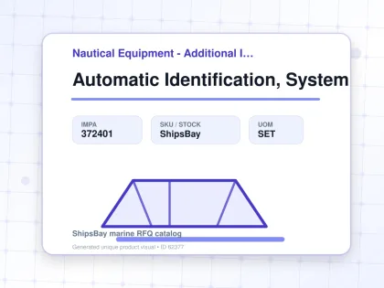 Automatic Identification, System - Nautical Equipment - Additional Items - IMPA 372401 - UOM SET