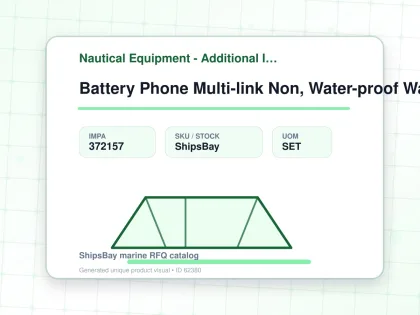 Battery Phone Multi-link Non, Water-proof Wall Odc3180-1a - Nautical Equipment - Additional Items - IMPA 372157 - UOM SET