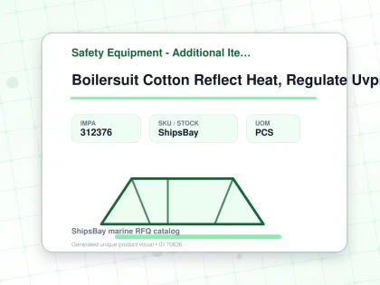 Boilersuit Cotton Reflect Heat, Regulate Uvprotect Grey M - Safety Equipment - Additional Items - IMPA 312376 - UOM PCS
