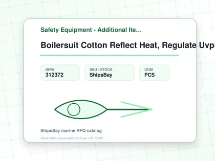 Boilersuit Cotton Reflect Heat, Regulate Uvprotect Navy Xl - Safety Equipment - Additional Items - IMPA 312372 - UOM PCS