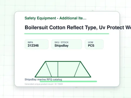 Boilersuit Cotton Reflect Type, Uv Protect Women White S - Safety Equipment - Additional Items - IMPA 312346 - UOM PCS