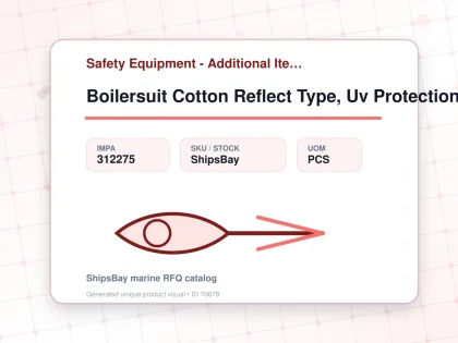 Boilersuit Cotton Reflect Type, Uv Protection Eco Green L - Safety Equipment - Additional Items - IMPA 312275 - UOM PCS