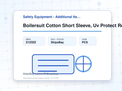 Boilersuit Cotton Short Sleeve, Uv Protect Reflect E.green M - Safety Equipment - Additional Items - IMPA 312322 - UOM PCS