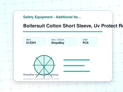 Boilersuit Cotton Short Sleeve, Uv Protect Reflect Red L - Safety Equipment - Additional Items - IMPA 312341 - UOM PCS