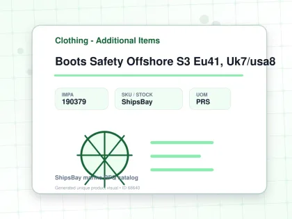 Boots Safety Offshore S3 Eu41, Uk7/usa8 - Clothing - Additional Items - IMPA 190379 - UOM PRS