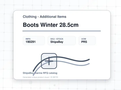 Boots Winter 28.5cm - Clothing - Additional Items - IMPA 190291 - UOM PRS