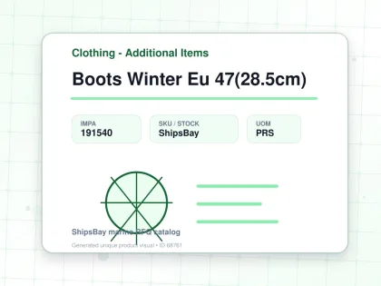 Boots Winter Eu 47(28.5cm) - Clothing - Additional Items - IMPA 191540 - UOM PRS