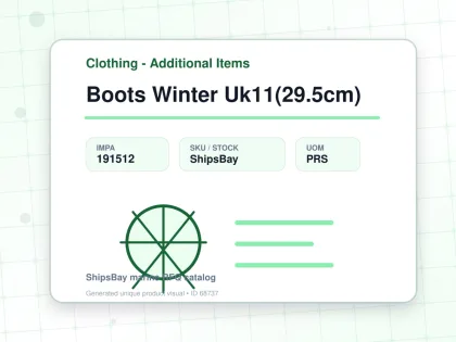 Boots Winter Uk11(29.5cm) - Clothing - Additional Items - IMPA 191512 - UOM PRS