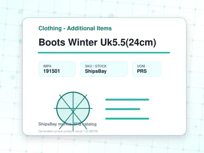 Boots Winter Uk5.5(24cm) - Clothing - Additional Items - IMPA 191501 - UOM PRS