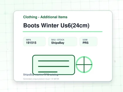 Boots Winter Us6(24cm) - Clothing - Additional Items - IMPA 191515 - UOM PRS