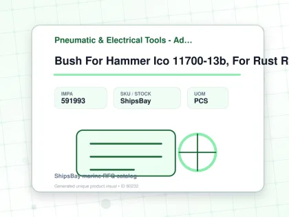 Bush For Hammer Ico 11700-13b, For Rust Removal Machine - Pneumatic & Electrical Tools - Additional Items - IMPA 591993 - UOM PCS