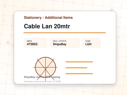 Cable Lan 20mtr - Stationery - Additional Items - IMPA 472853 - UOM LGH