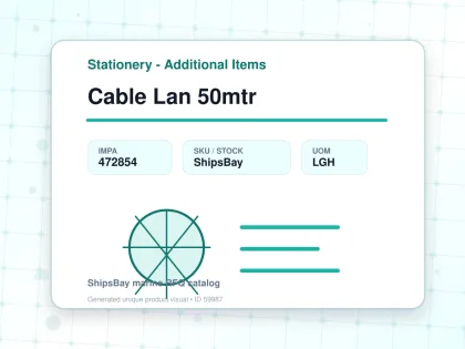 Cable Lan 50mtr - Stationery - Additional Items - IMPA 472854 - UOM LGH