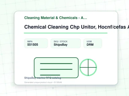 Chemical Cleaning Chp Unitor, Hocnf/cefas Approved 200ltr - Cleaning Material & Chemicals - Additional Items - IMPA 551505 - UOM DRM