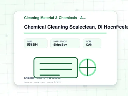 Chemical Cleaning Scaleclean, Dl Hocnf/cefas Approved 25ltr - Cleaning Material & Chemicals - Additional Items - IMPA 551554 - UOM CAN