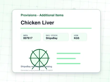 Chicken Liver - Provisions - Additional Items - IMPA 007617 - UOM KGS