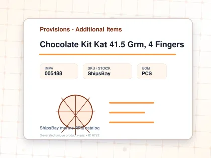 Chocolate Kit Kat 41.5 Grm, 4 Fingers - Provisions - Additional Items - IMPA 005488 - UOM PCS