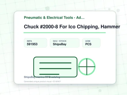Chuck #2000-8 For Ico Chipping, Hammer - Pneumatic & Electrical Tools - Additional Items - IMPA 591953 - UOM PCS