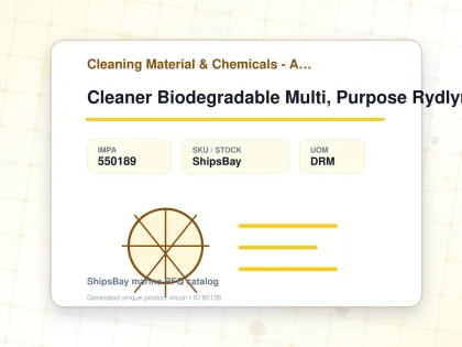 Cleaner Biodegradable Multi, Purpose Rydlyme 208ltr - Cleaning Material & Chemicals - Additional Items - IMPA 550189 - UOM DRM
