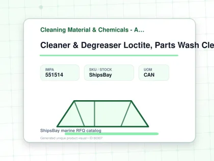 Cleaner & Degreaser Loctite, Parts Wash Cleaner 7012 20ltr - Cleaning Material & Chemicals - Additional Items - IMPA 551514 - UOM CAN