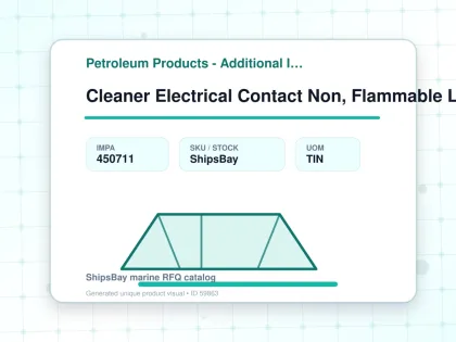 Cleaner Electrical Contact Non, Flammable Lectro Kleen 430ml - Petroleum Products - Additional Items - IMPA 450711 - UOM TIN