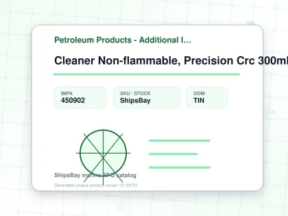 Cleaner Non-flammable, Precision Crc 300ml - Petroleum Products - Additional Items - IMPA 450902 - UOM TIN