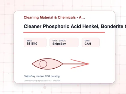 Cleaner Phosphoric Acid Henkel, Bonderite Grato 1166 15kg - Cleaning Material & Chemicals - Additional Items - IMPA 551540 - UOM CAN