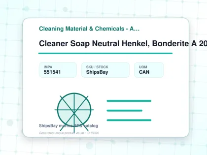 Cleaner Soap Neutral Henkel, Bonderite A 20kg - Cleaning Material & Chemicals - Additional Items - IMPA 551541 - UOM CAN